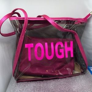 Fashion hot pink 👜 tote(sold)